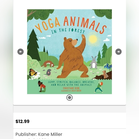 🌸 3/$25 🌸 Yoga Animals in the Park - Picture 2 of 2